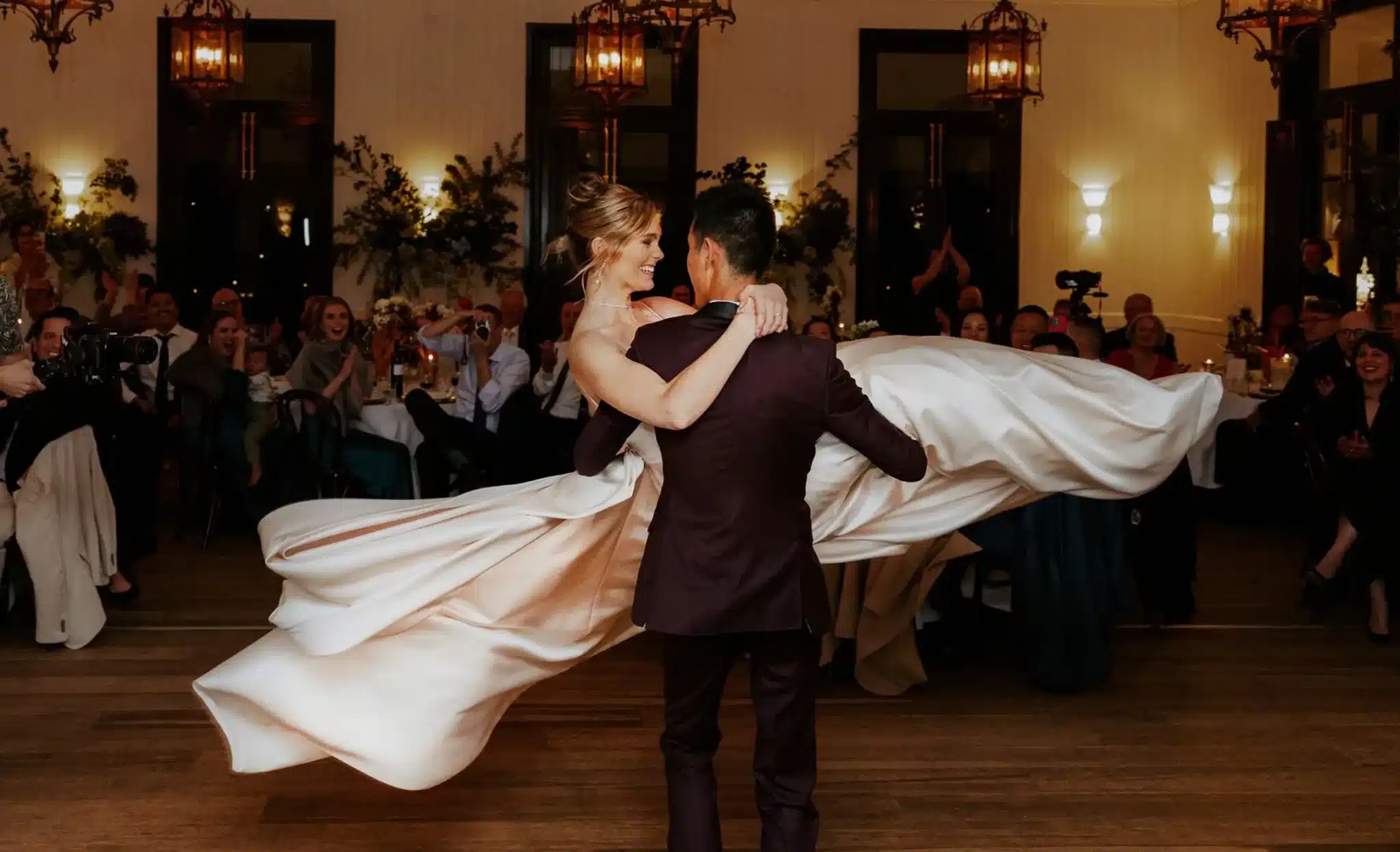 First Dance Traditional Bridal Waltz The Orangery Jaspers Berry Wedding Dream Bride and Groom Dance