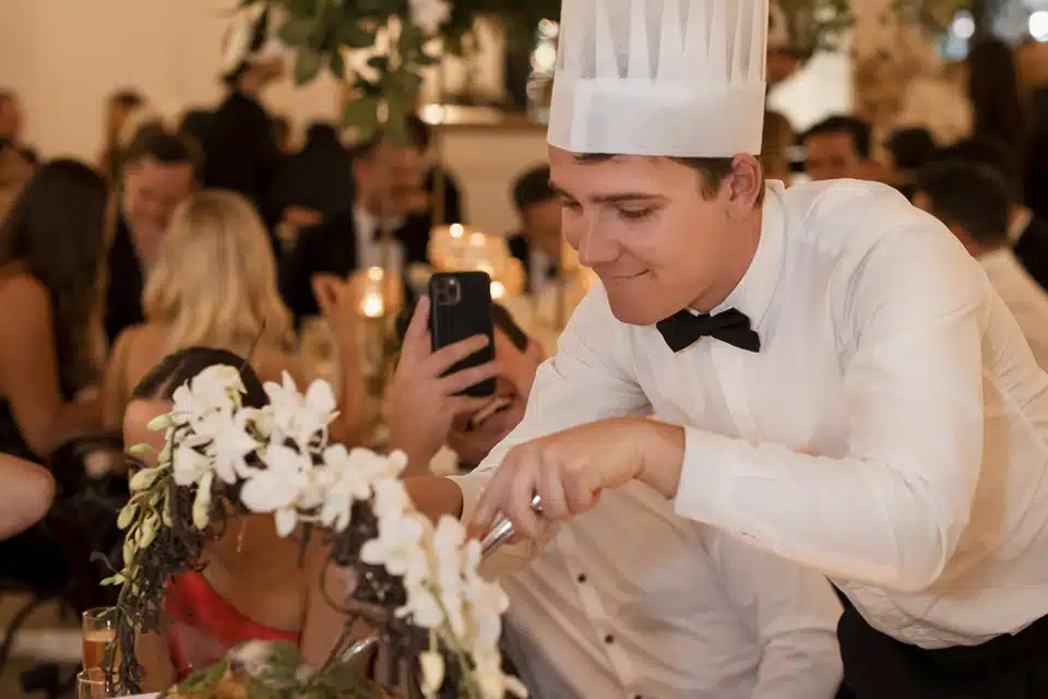 The Orangery Guest Chef Bespoke Menu Shared Platters Wedding Dinner Jaspers Berry