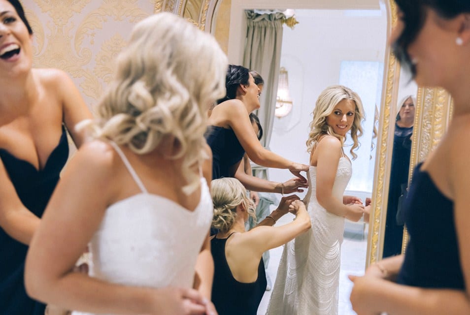 Bridal Salon Bridal Party Dressing Maidens Full Length Mirrors Luxury Jaspers Berry South Coast NSW