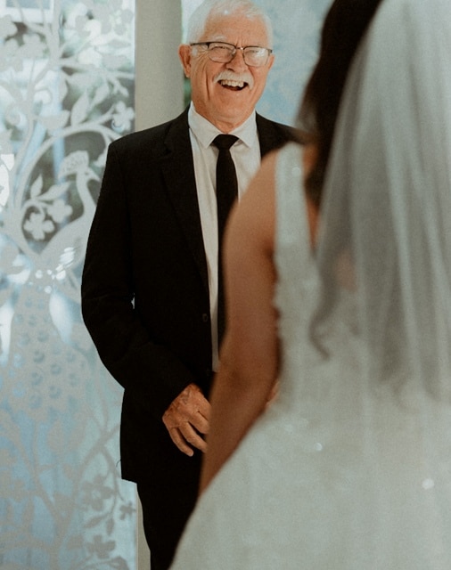 Bridal Salon Father of Bride Bride Luxury Hollywood Regency Jaspers Berry South Coast NSW