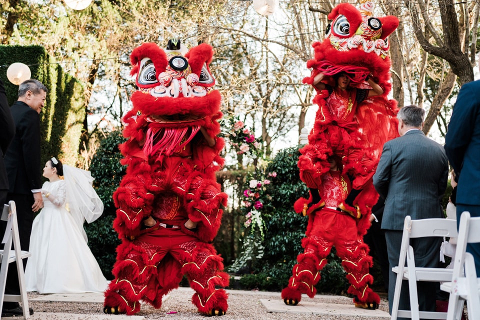 Chinese-Dragon-Dance-Garden-Wedding-Traditional-Performance-Ceremony-Courtyard-Jaspers-Berry-NSW
