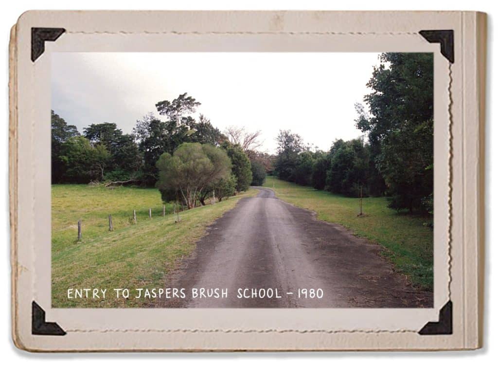 Countryside Driveway Entry School Jaspers Brush 1980 History Jaspers Berry Album