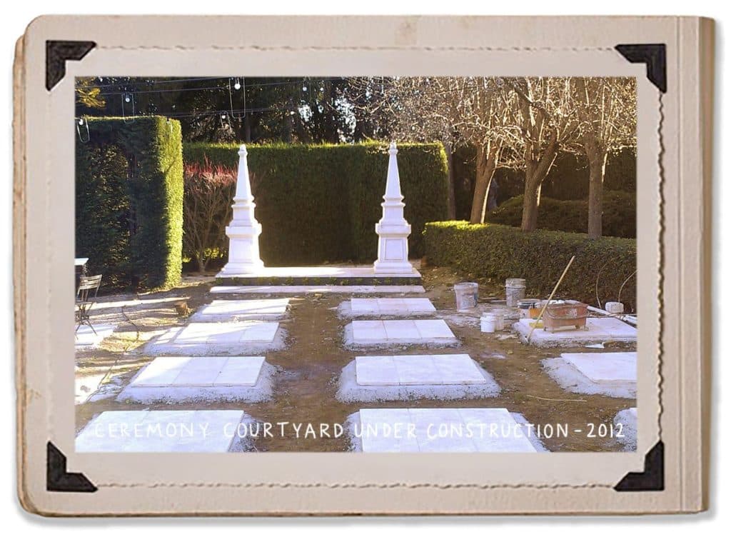 Garden Design Landscape Plan 2012 Gardening History Jaspers Berry Construction Ceremony Courtyard Album