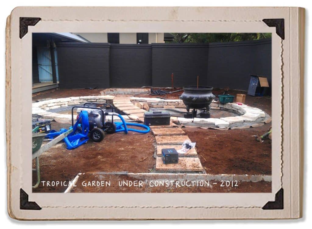 Jaspers Berry Tropical Garden Construction Landscape Design 2012 History Old School House Album