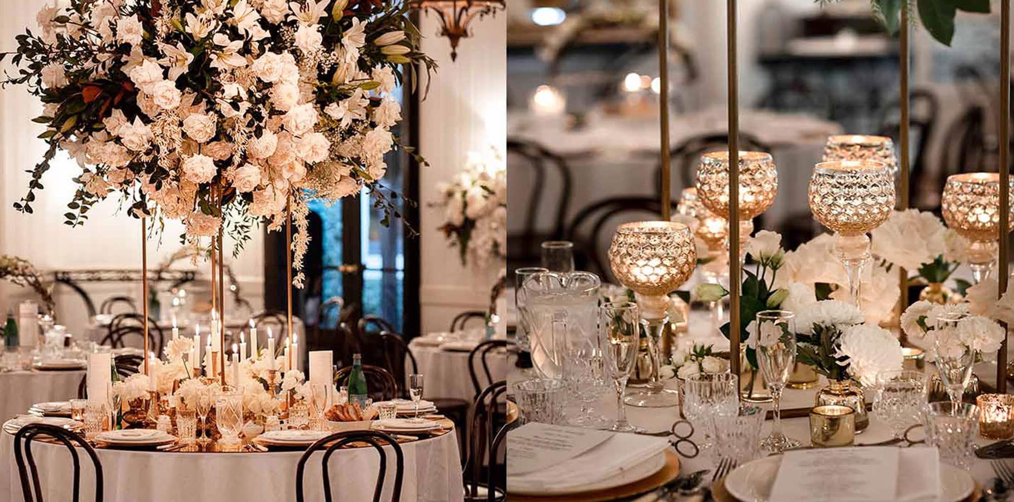 The-Orangery-Wedding-Day-Bridal-Couple-Gold-Goblets-Wall-Vases-Jaspers-Berry-South-Coast-NSW
