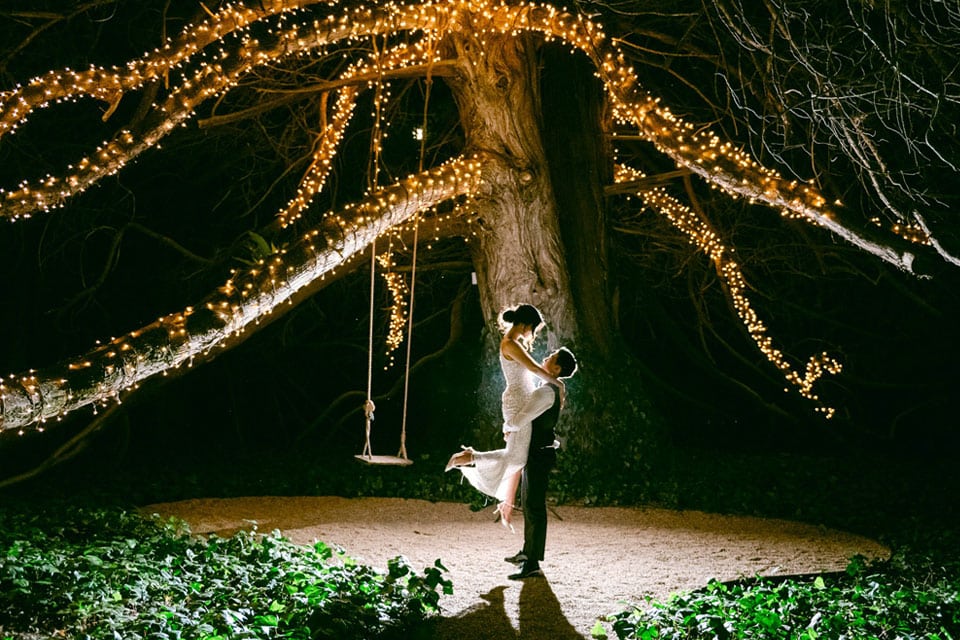 Wedding-Night-Secret-Garden-Bride-and-Groom-Wedding-Magic-Fairy-Lights-Magical-Faraway-Tree-Destination-Wedding-Venue-Jaspers-Berry