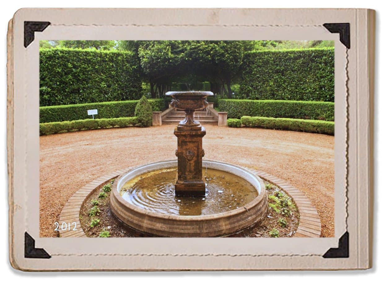 Woodbyne 2012 Fountain Landscape Garden Carriageway History Jaspers Berry Album