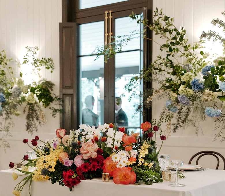 Spring Blooms Wall Vases Sweetheart Bridal Table The Orangery Jaspers