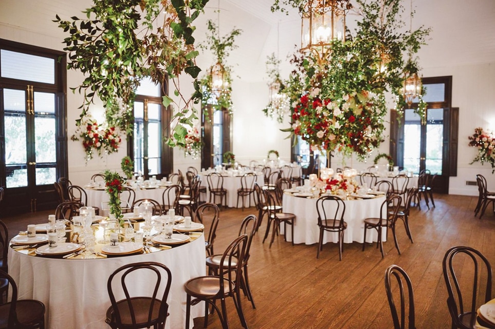 The Orangery Fairy Lights Table Setting Jaspers Berry South Coast NSW
