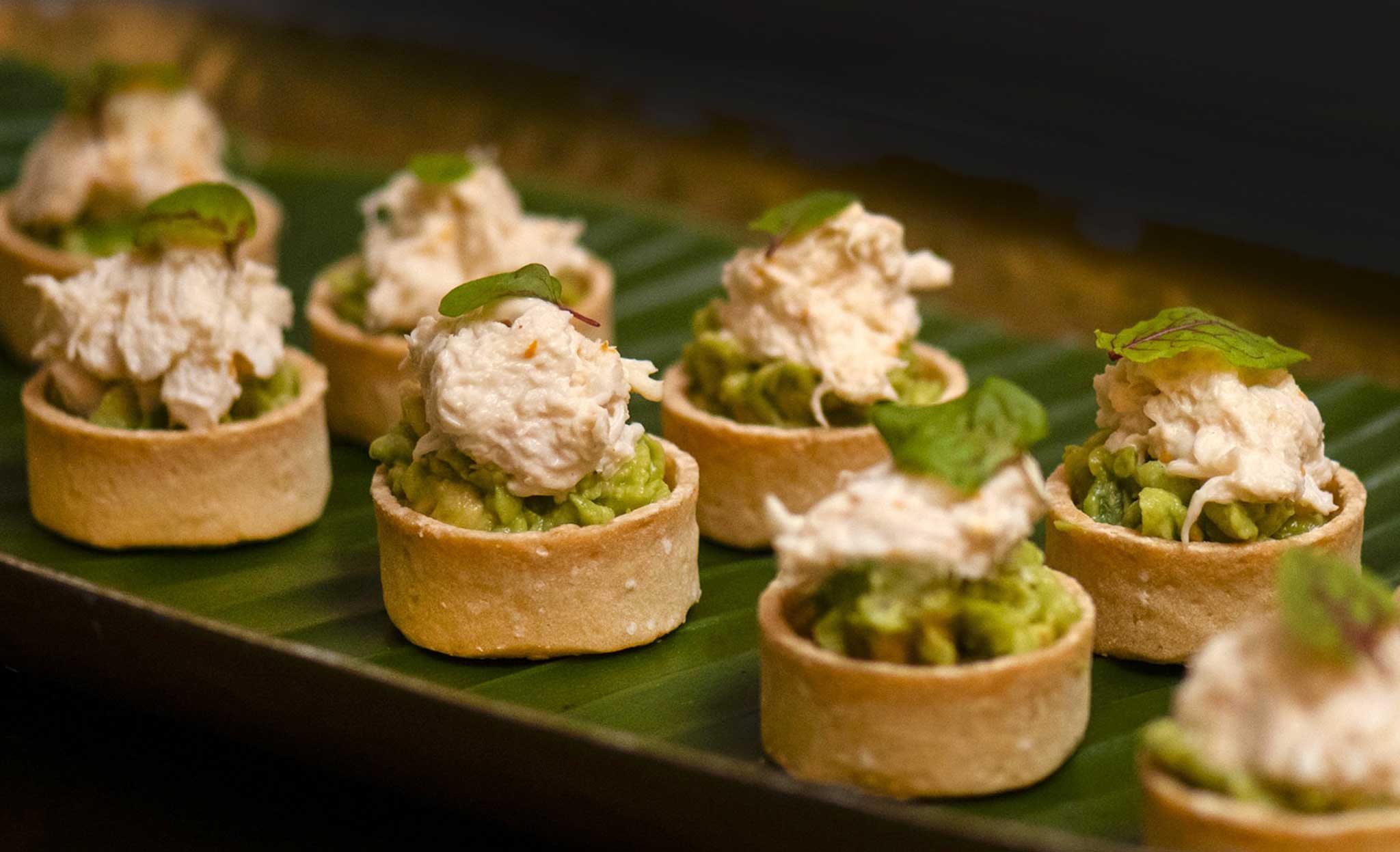 crab-avacado-tarts-canapes-garden-party-jaspers