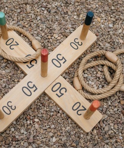 Quoits Hoopla Outdoor Wedding Games Canapes Jaspers Berry South Coast NSW