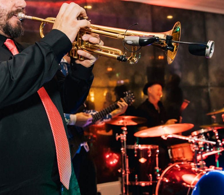 Saxophone-Trumpet-Band-Stage-Jazz-The-Orangery-Dancing-Jaspers-Berry-South-Coast-NSW