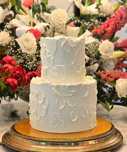 Wedding Cake Textured Icing Chocolate Jaspers Berry South Coast NSW