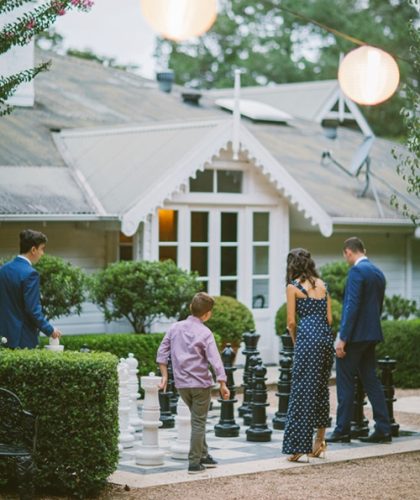 Wedding Games Giant Chess Marble Chessboard Jaspers Berry South Coast NSW